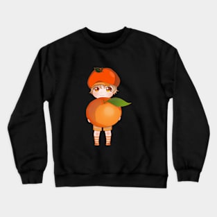 Orange boy Crewneck Sweatshirt